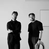 Bjørge Nesset and Øyvind Strand photo Inger Marie Grini Fora Form Odd 0926 BW