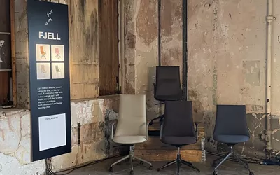 Fjell chairs at Material matters