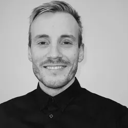 Petter Portrett svart kvitt