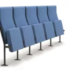 Audio auditoriestol høy rygg i rekker Fora Form pos II
