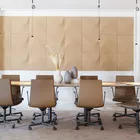 Clint stoler og Roma konferansebord med sort understell Fora Form