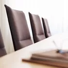 Fjell konferansestoler i et møterom hos Fora Form