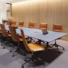 Konferanserom med Fjell stoler og Kvart bord Fora Form