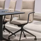 Fjell chair with medium back and 4-star base Fora Form