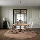 Fjell stoler med 4er kryss sammen med Kvart bord og Note hylle fra Fora Form