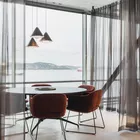 Dwell chairs and a big Kvart table at Fora Form