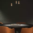 Dwell chairs and Kvart table at Fora Forms showroom in Bergen