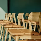 Fora Form Knekk chairs in conference setting