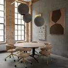 BUD chairs and Kvart table at Fora Forms showroom in Copenhagen HR