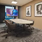 Dwell conference chairs and Kvart table from Fora Form