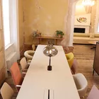 Kvart table with ON collection and chairs from Fora Form web