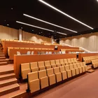 Audio auditorium chair by Fora Form at VID Bergen photo by Alex Coppo