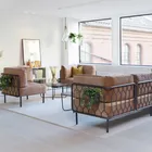 Kove modulsofa Root bord og City stol i Fora Form sitt showrom i Oslo 2