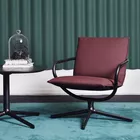 Camp stol med lav ryg og Camp bord Fora Form