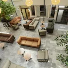 Kove 3seter sofa og stoler i en Kino fra Fora Form