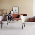 Tind 500 Tind 1000 og Tind 1500 sofaer med lav rygg Fora Form