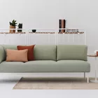 Kove modulsofa med hyller og S bord Fora Form