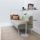 Kove sofa med hyller Fora Form puter og S bord