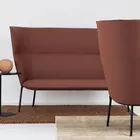 To høye Tind 1500 sofaer og S bord Fora Form