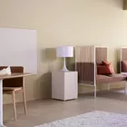 Senso Frame sofa og en Atrium stol i en rolig sone hos Fora Form