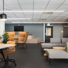 Tind chairs and Kove sofas at VID Bergen photo by Alex Coppo