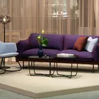 Dwell rocker chair Otis sofa and Root table from Fora Form Lasse Olsson Photo