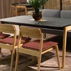 Knekk chairs and wood table from Fora Form Lasse Olsson Photo