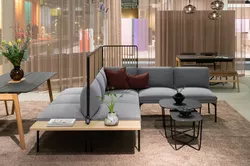 Senso Frame sofa with side table and Root tables from Fora Form Lasse Olsson Photo IV