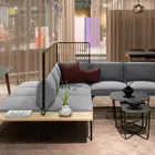 Senso Frame sofa with side table and Root tables from Fora Form Lasse Olsson Photo IV