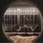 Planet chairs and Myk table at Fora Form