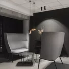 Tind sofa and Root table at Fora Form
