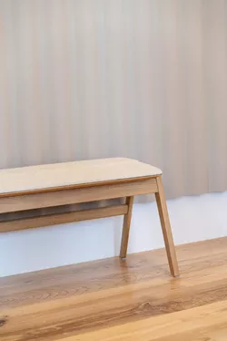 Knekk bench at Fora Form showroom in Copenhagen