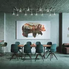 Kantine med Con stoler Con Barkrakk Myk bord Up sofa og Cup bord Fora Form lite