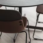 Con chairs and Myk table at Fora Form