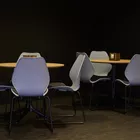 City chair in plastic and Kvart table from Fora Form Daarbak Atea Ballerup 3474