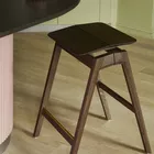 Knekk barstool in smoked oak