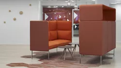 Senso sofa og Cup bord i Mediateket Fora Form