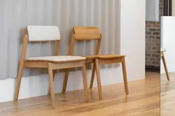 Two Knekk chairs at Fora Form showroom in Copenhagen