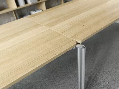 To Clip bord som er føyet sammen fra Fora Form