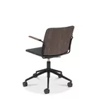 Atrium Focus hjul fast setepute ryggpute og armlen fra Fora Form bak