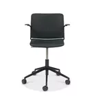 Atrium Focus hjul fast setepute ryggpute og armlen fra Fora Form front II