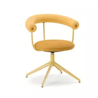 Bud Meet chair in Sand yellow from Fora Form