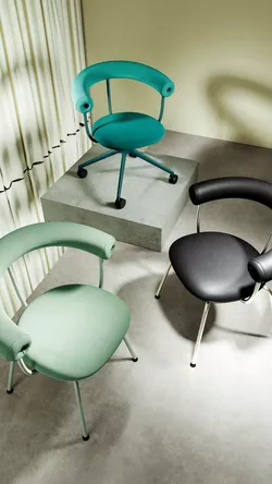 BUD chairs stack rotate and Unite from Fora Form High