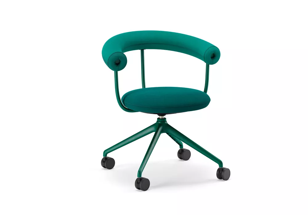 Bud Unite chair in Moss green from Fora Form