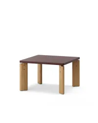 Bast 635x635 Square Burgundy oak natural Fora Form