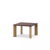 Bast 635x635 Square Burgundy oak natural Fora Form