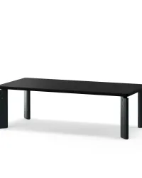Bast 130x635 Rectangular Nero4023 Black Stained Oak Black Fora Form