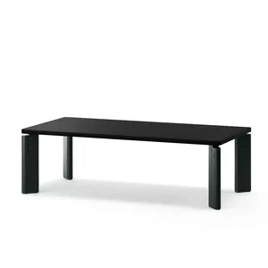 Bast 130x635 Rectangular Nero4023 Black Stained Oak Black Fora Form