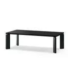Bast 130x635 Rectangular Nero4023 Black Stained Oak Black Fora Form