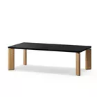 Bast 160x635 Rectangular Nero4023 Eik Natur Raw Aluminium Fora Form
